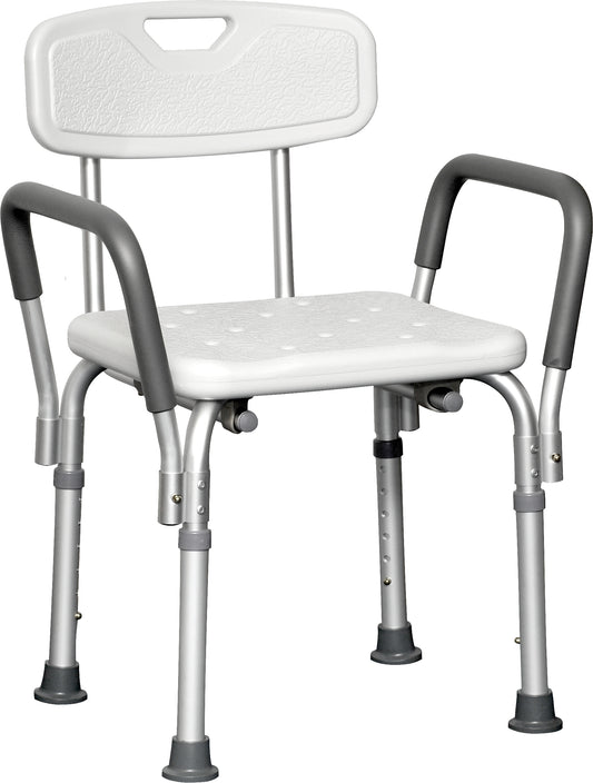 Shower Chair with Padded Arms