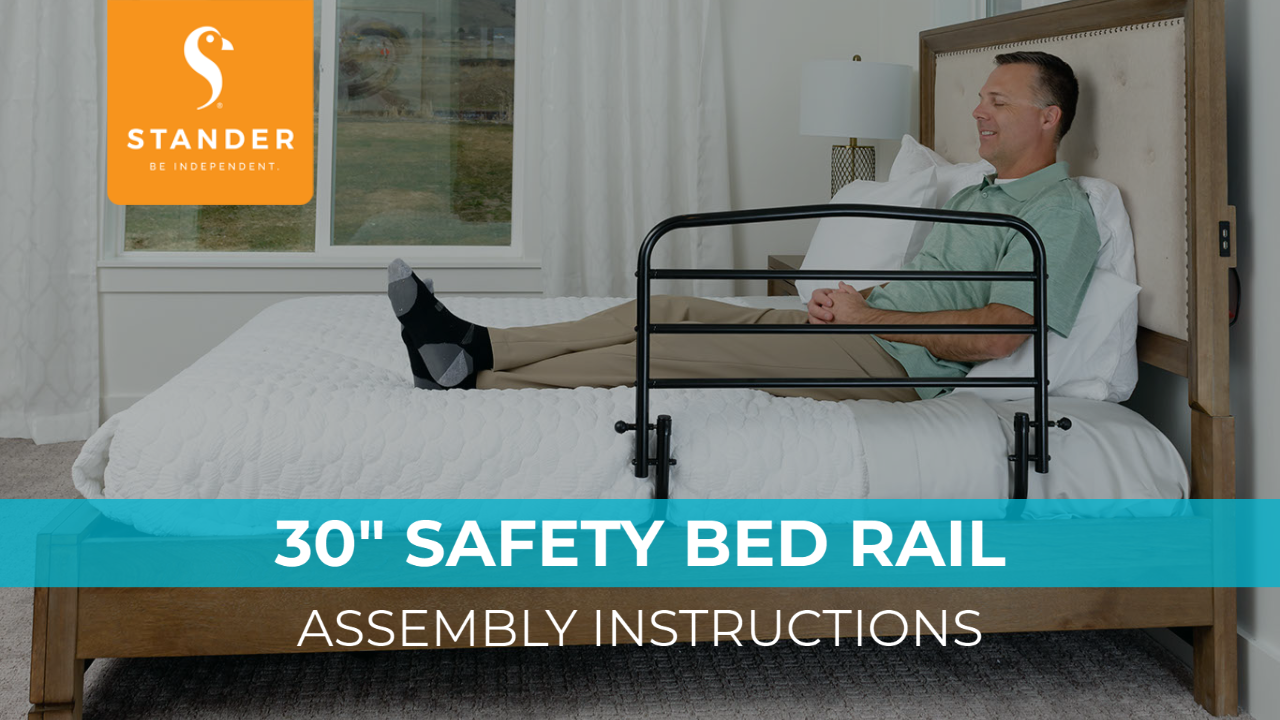 Stander 30" Safety Bed Rail